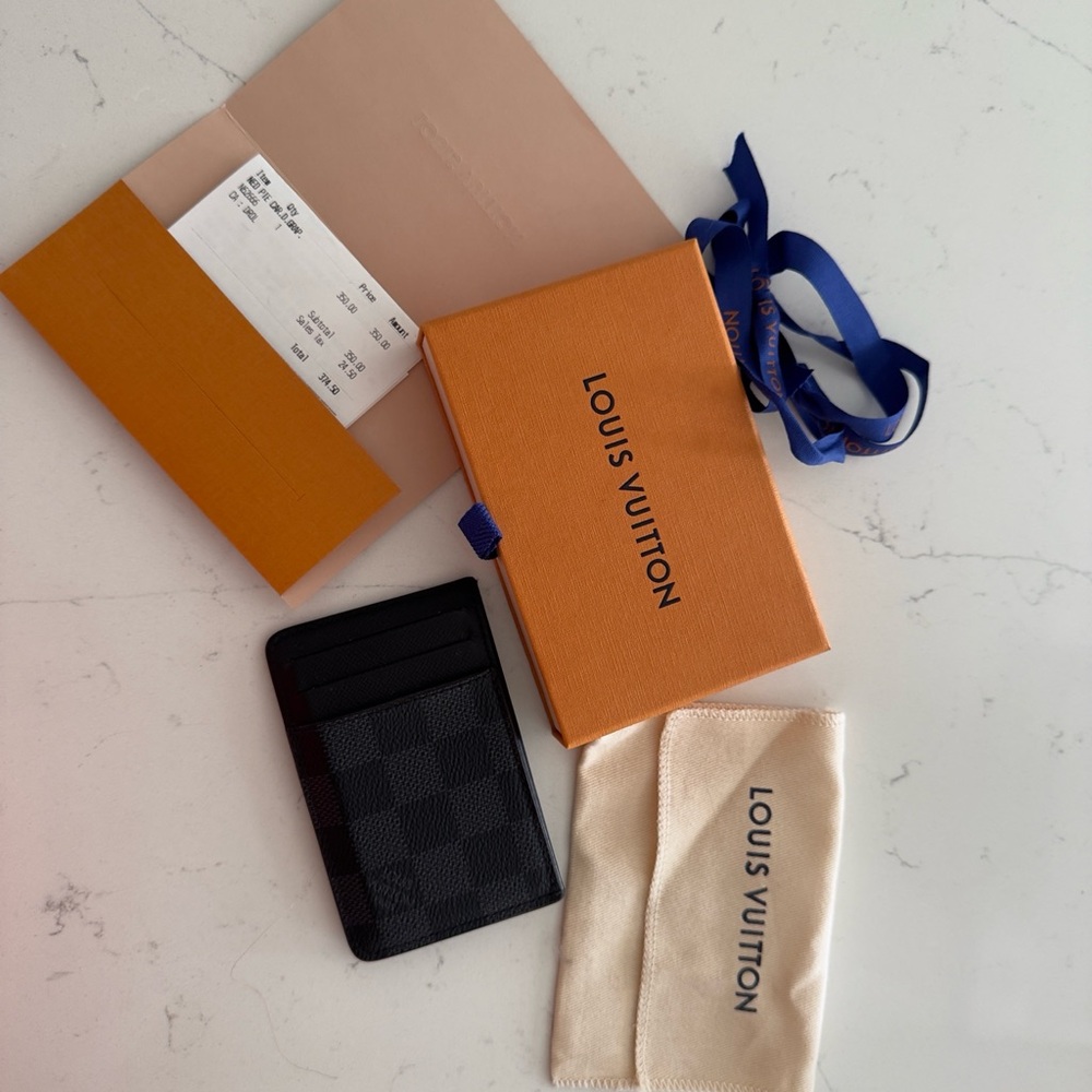 Louis Vuitton Black Card Holder
